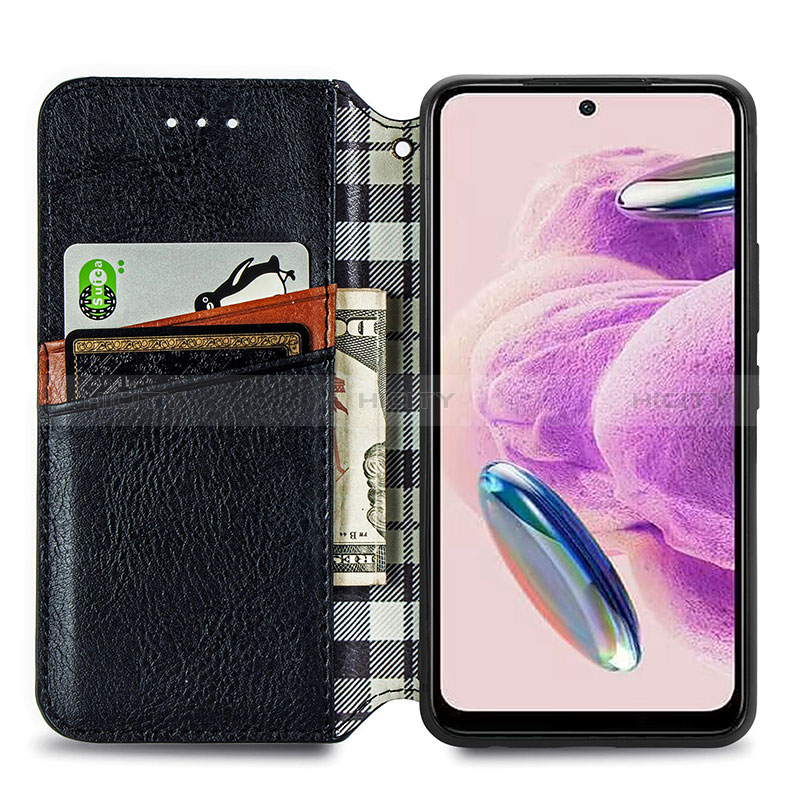 Handytasche Stand Schutzhülle Flip Leder Hülle S01D für Xiaomi Redmi Note 12S