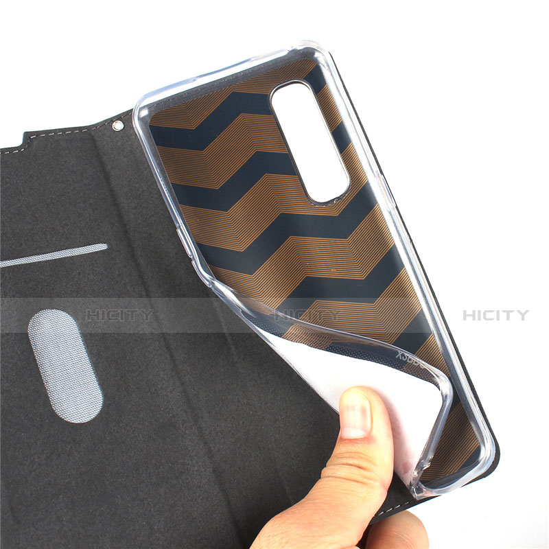 Handytasche Stand Schutzhülle Flip Leder Hülle S02 für Oppo Find X2 Pro