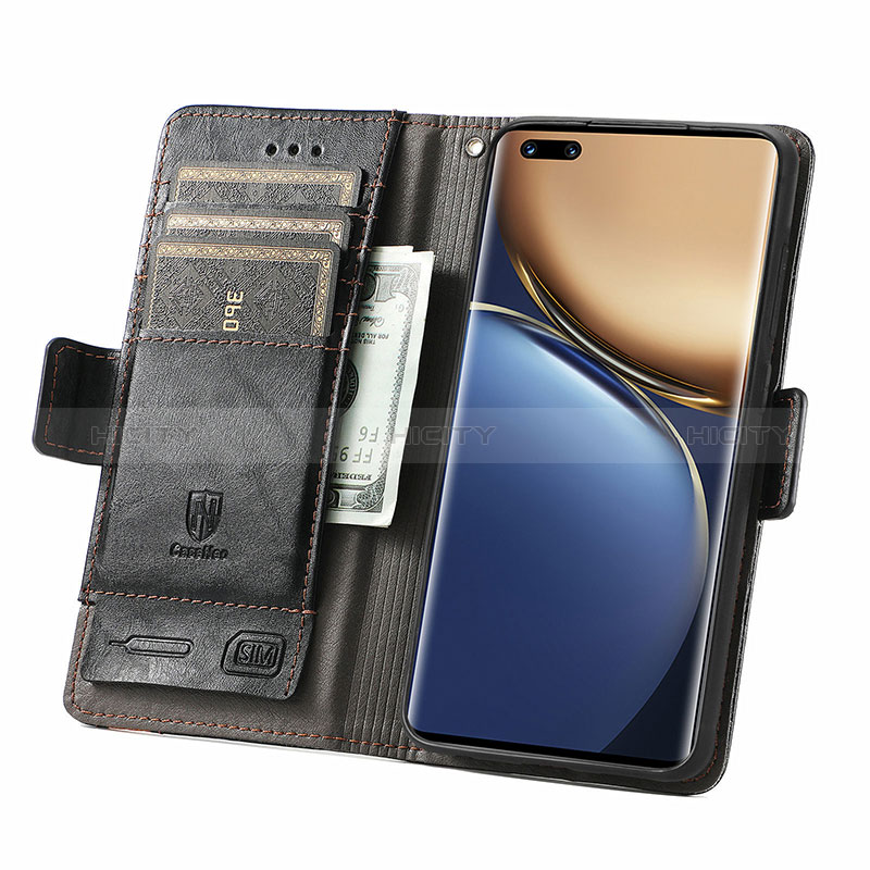 Handytasche Stand Schutzhülle Flip Leder Hülle S02D für Huawei Honor Magic3 Pro 5G