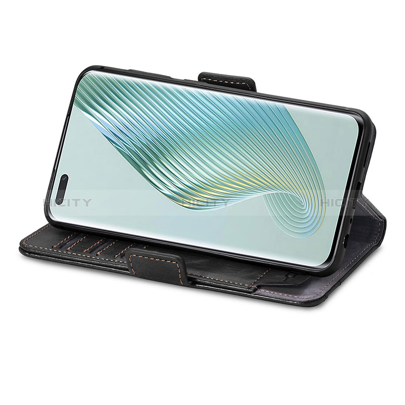 Handytasche Stand Schutzhülle Flip Leder Hülle S02D für Huawei Honor Magic5 Pro 5G