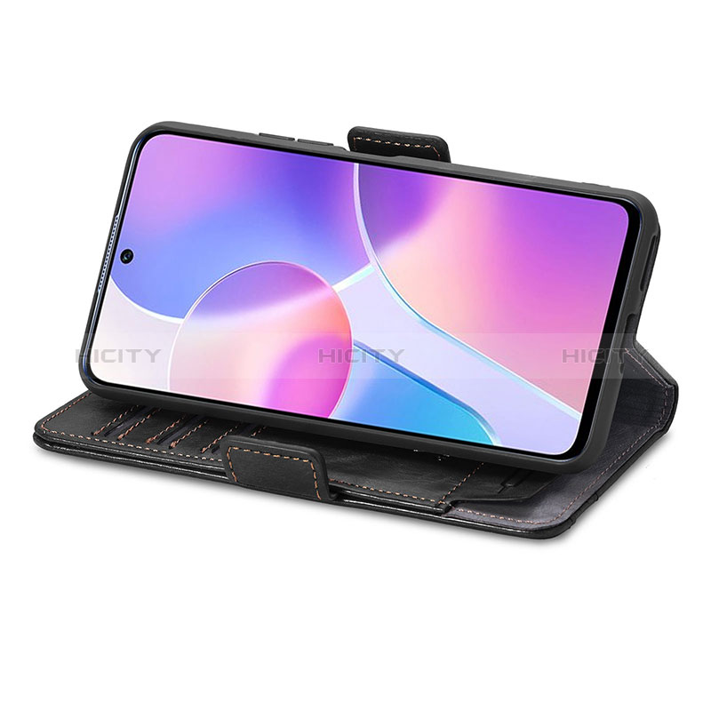 Handytasche Stand Schutzhülle Flip Leder Hülle S02D für Huawei Honor X30i