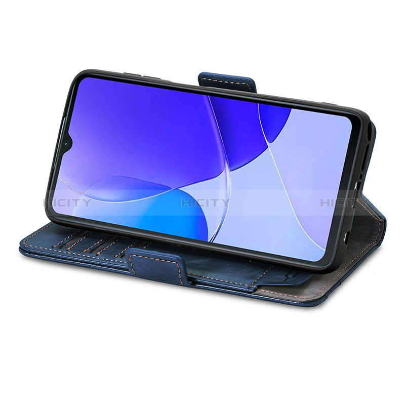 Handytasche Stand Schutzhülle Flip Leder Hülle S02D für Huawei Nova Y91