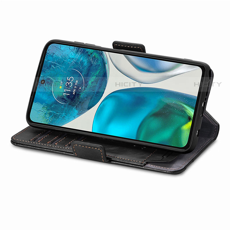 Handytasche Stand Schutzhülle Flip Leder Hülle S02D für Motorola Moto Edge (2022) 5G