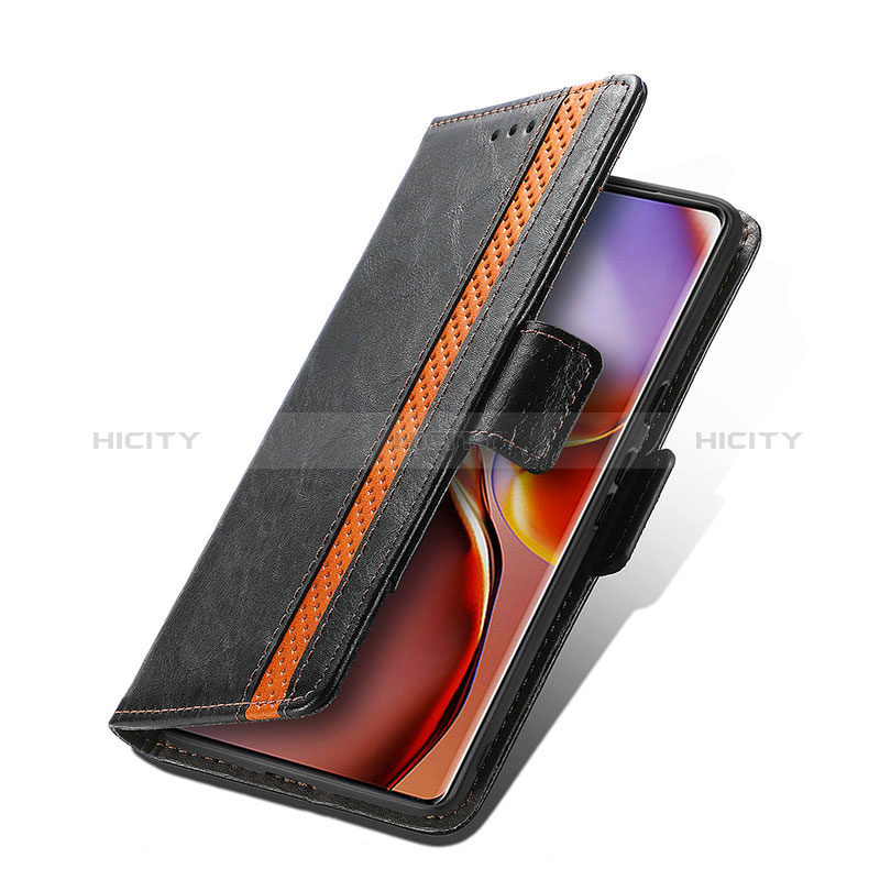 Handytasche Stand Schutzhülle Flip Leder Hülle S02D für Motorola Moto Edge 40 Pro 5G