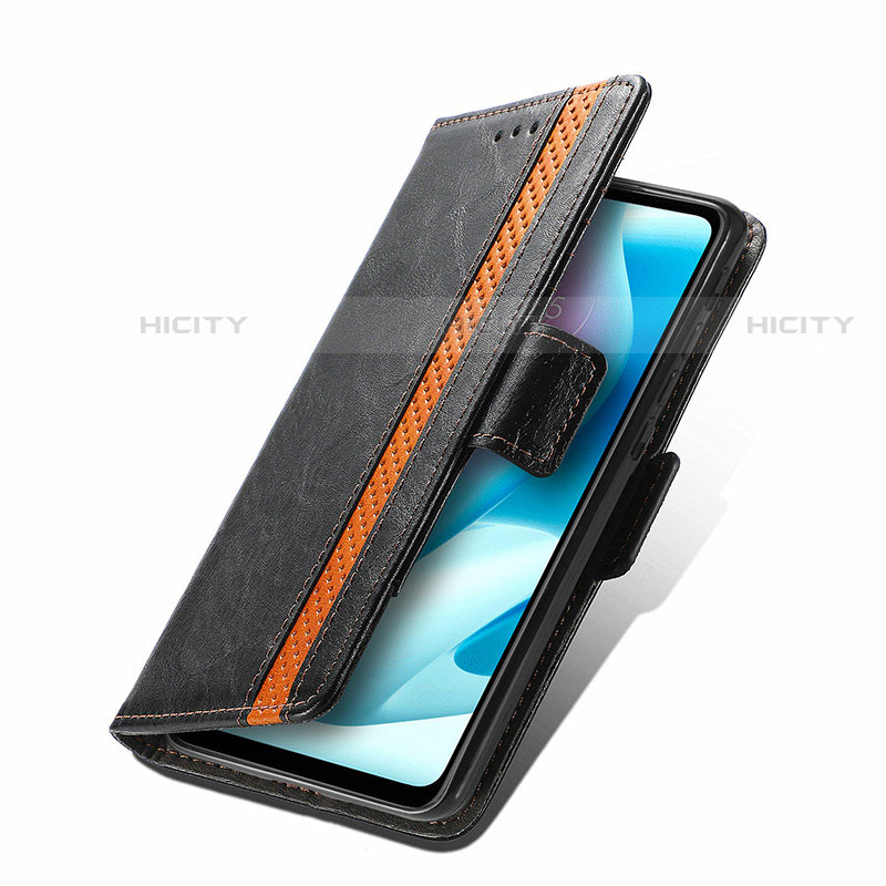 Handytasche Stand Schutzhülle Flip Leder Hülle S02D für Motorola Moto G60s groß