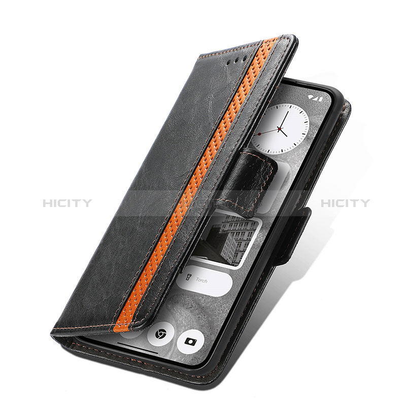 Handytasche Stand Schutzhülle Flip Leder Hülle S02D für Nothing Phone 2