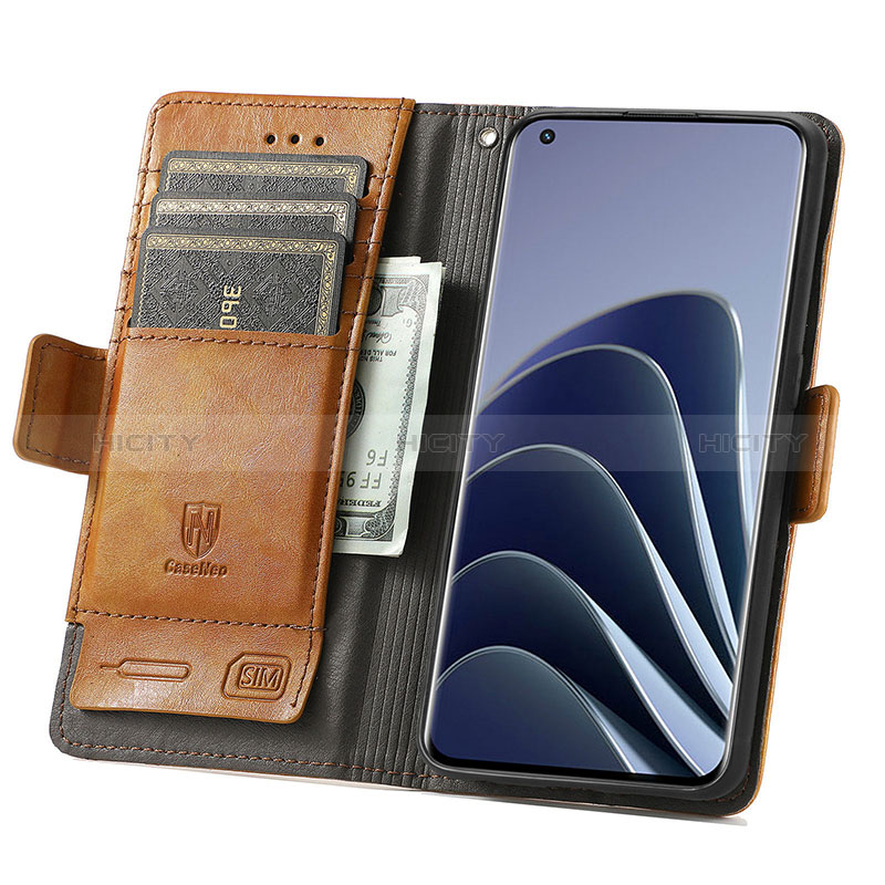 Handytasche Stand Schutzhülle Flip Leder Hülle S02D für OnePlus 10 Pro 5G