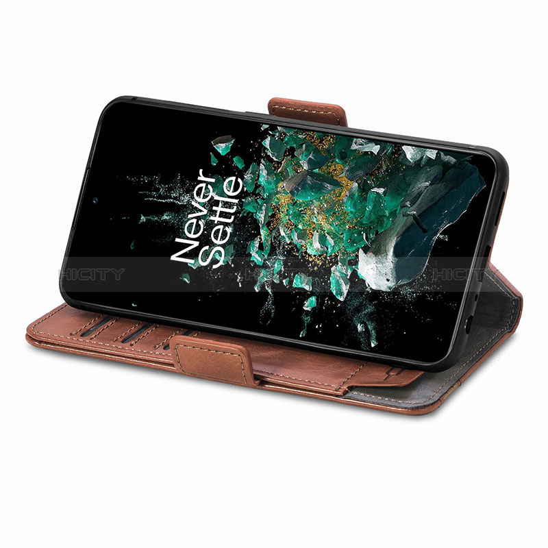 Handytasche Stand Schutzhülle Flip Leder Hülle S02D für OnePlus 10T 5G