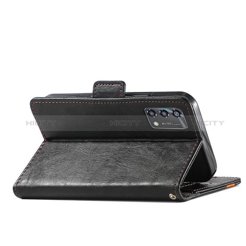 Handytasche Stand Schutzhülle Flip Leder Hülle S02D für Oppo A95 4G