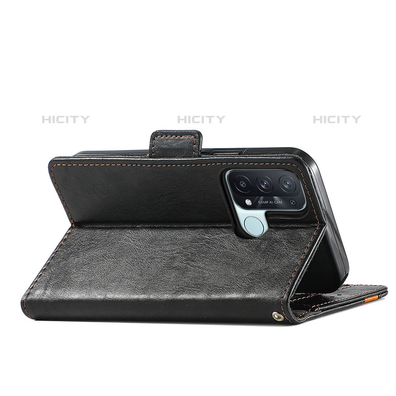 Handytasche Stand Schutzhülle Flip Leder Hülle S02D für Oppo Reno5 A