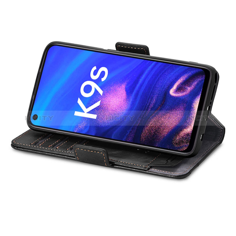 Handytasche Stand Schutzhülle Flip Leder Hülle S02D für Realme 9 SE 5G groß