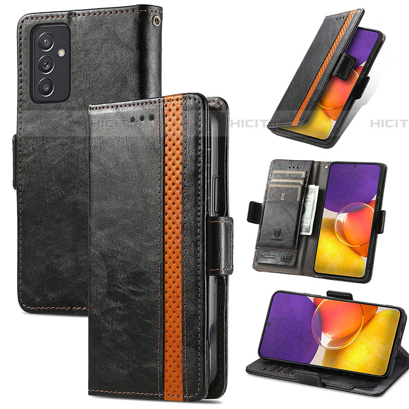 Handytasche Stand Schutzhülle Flip Leder Hülle S02D für Samsung Galaxy A05s