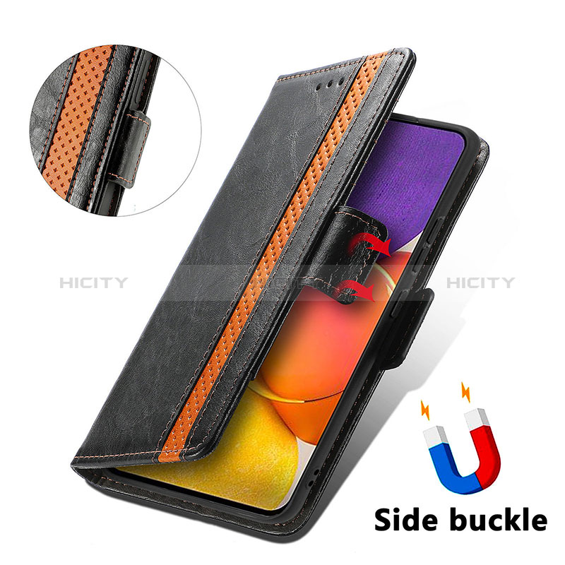 Handytasche Stand Schutzhülle Flip Leder Hülle S02D für Samsung Galaxy A15 5G