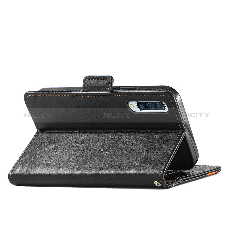 Handytasche Stand Schutzhülle Flip Leder Hülle S02D für Samsung Galaxy A30S groß