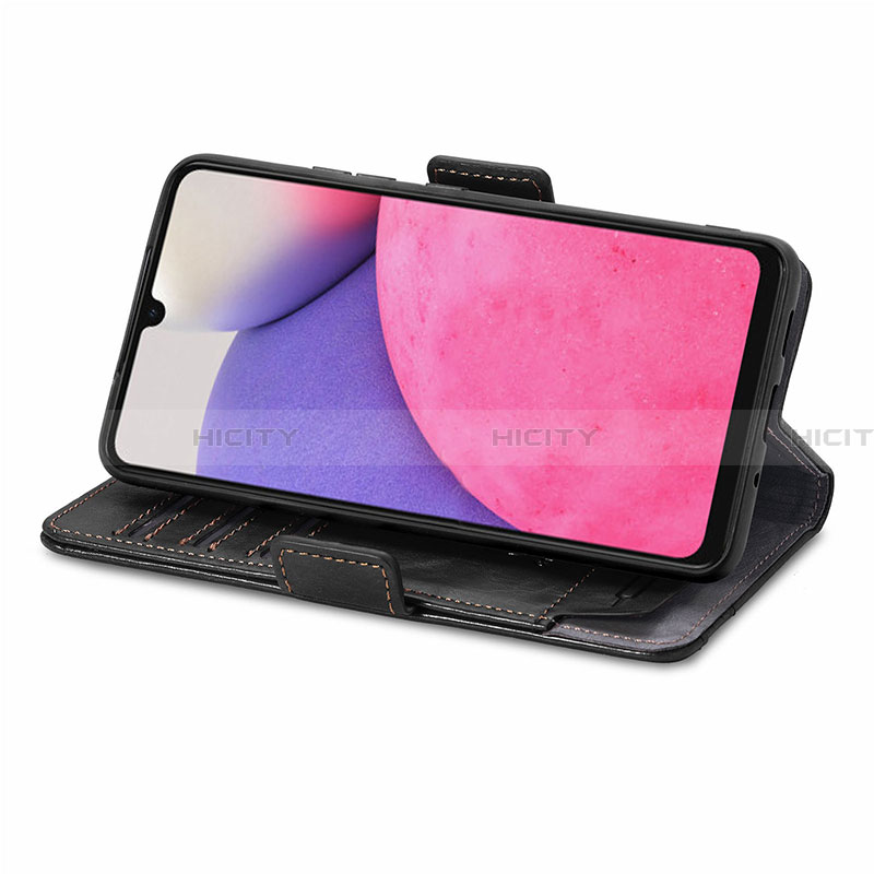 Handytasche Stand Schutzhülle Flip Leder Hülle S02D für Samsung Galaxy A33 5G