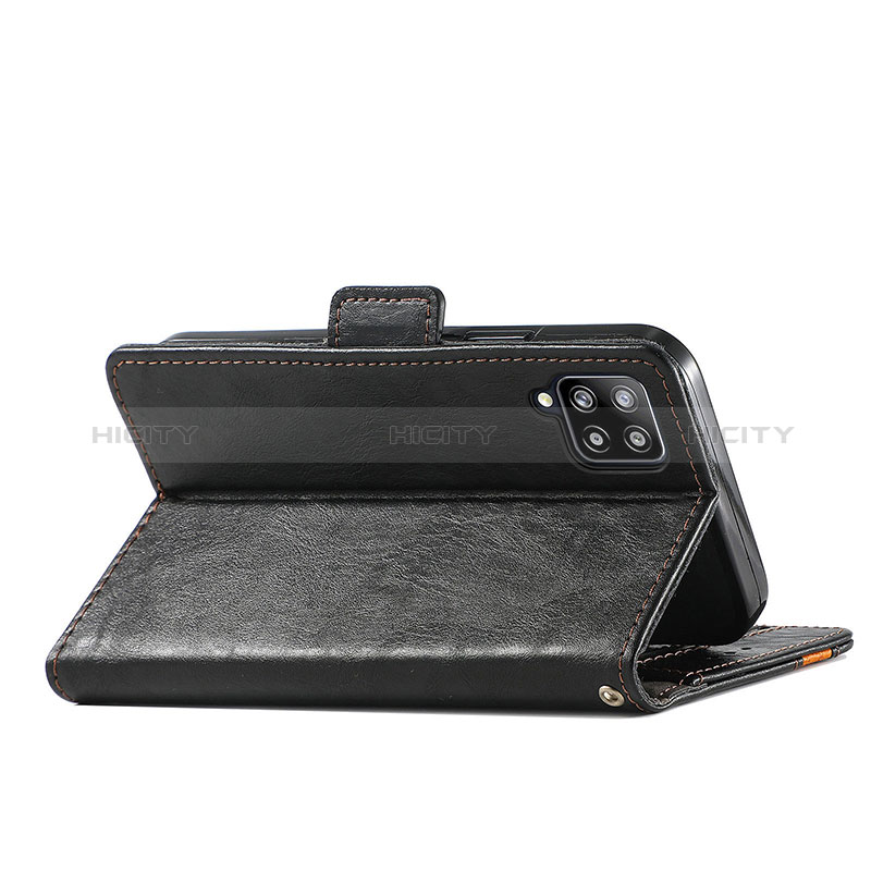 Handytasche Stand Schutzhülle Flip Leder Hülle S02D für Samsung Galaxy A42 5G