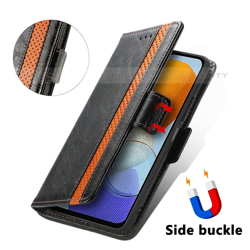 Handytasche Stand Schutzhülle Flip Leder Hülle S02D für Samsung Galaxy M23 5G