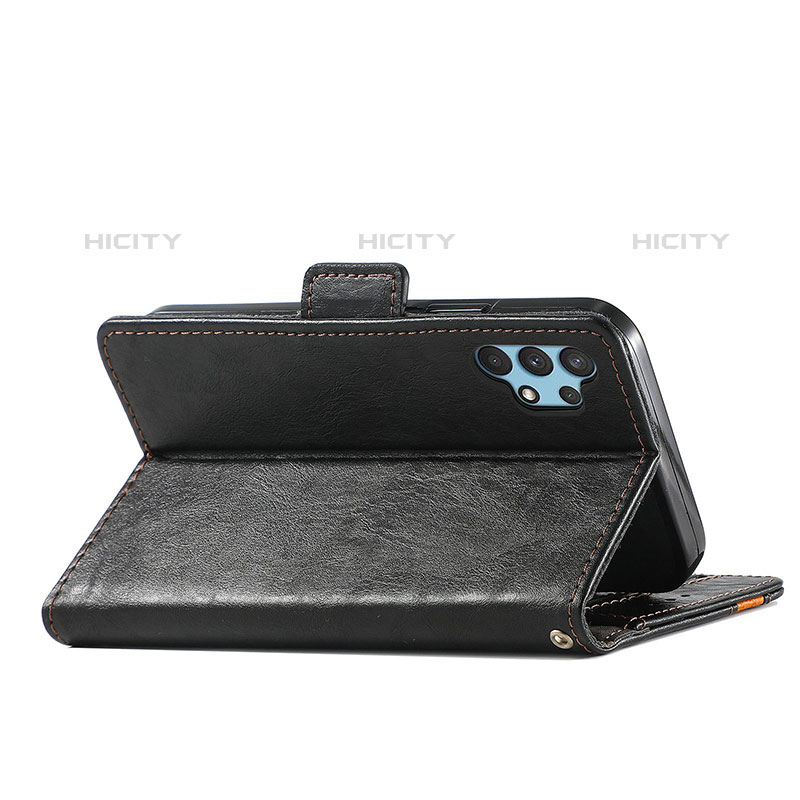 Handytasche Stand Schutzhülle Flip Leder Hülle S02D für Samsung Galaxy M32 5G