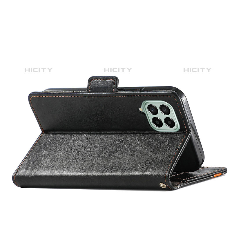 Handytasche Stand Schutzhülle Flip Leder Hülle S02D für Samsung Galaxy M53 5G