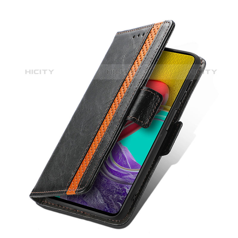 Handytasche Stand Schutzhülle Flip Leder Hülle S02D für Samsung Galaxy M53 5G