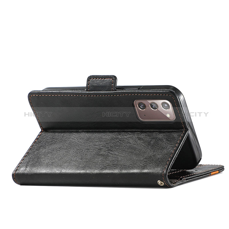 Handytasche Stand Schutzhülle Flip Leder Hülle S02D für Samsung Galaxy Note 20 5G