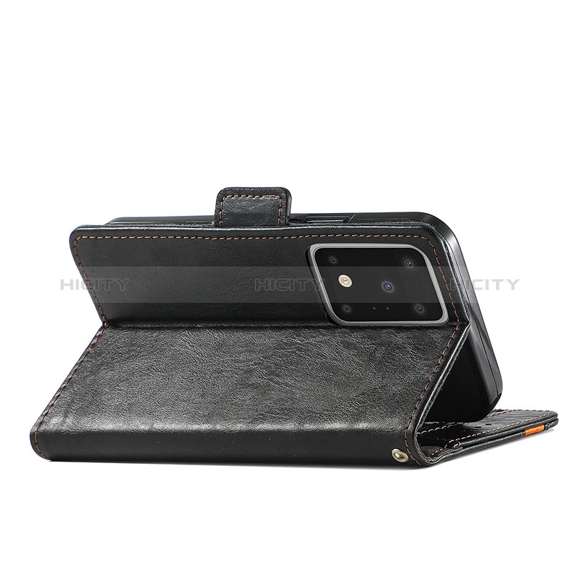 Handytasche Stand Schutzhülle Flip Leder Hülle S02D für Samsung Galaxy S20 Ultra 5G