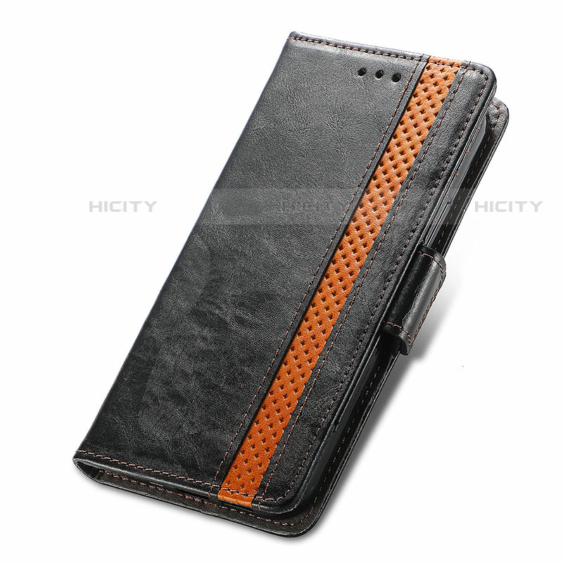 Handytasche Stand Schutzhülle Flip Leder Hülle S02D für Samsung Galaxy S23 Ultra 5G groß