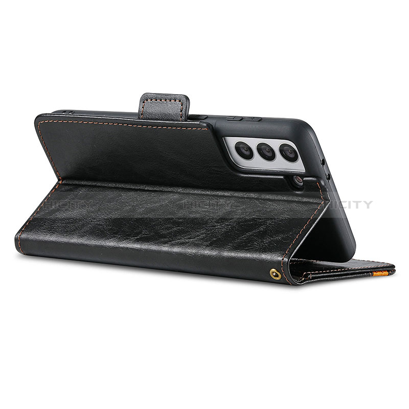 Handytasche Stand Schutzhülle Flip Leder Hülle S02D für Samsung Galaxy S24 Plus 5G