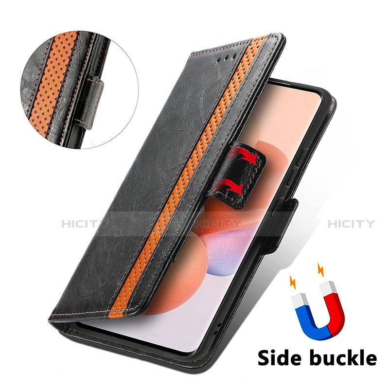 Handytasche Stand Schutzhülle Flip Leder Hülle S02D für Xiaomi Mi 12 5G groß