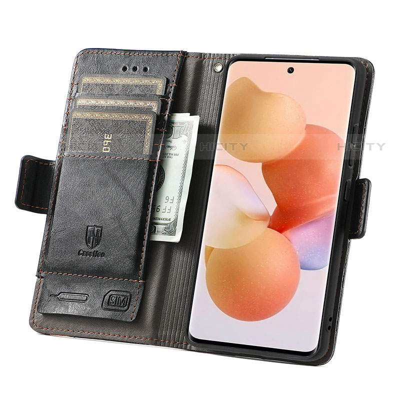 Handytasche Stand Schutzhülle Flip Leder Hülle S02D für Xiaomi Mi 12S 5G