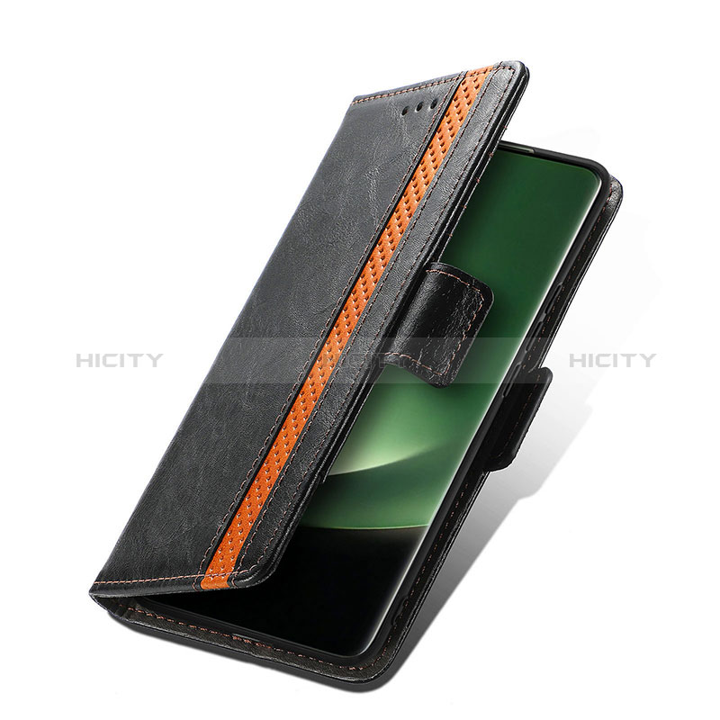 Handytasche Stand Schutzhülle Flip Leder Hülle S02D für Xiaomi Mi 13 Ultra 5G groß