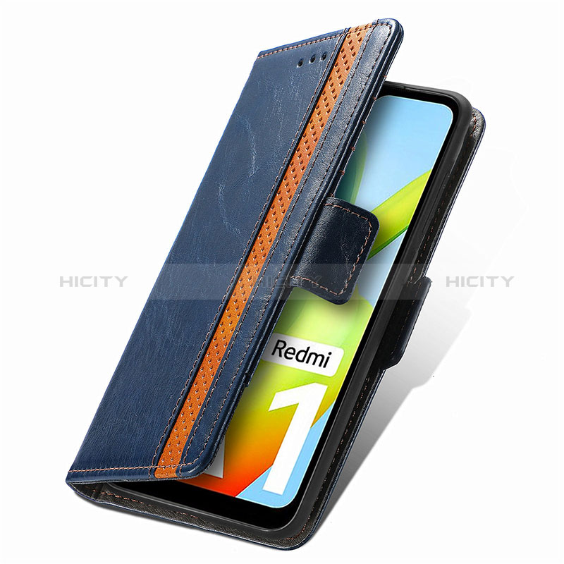 Handytasche Stand Schutzhülle Flip Leder Hülle S02D für Xiaomi Poco C50