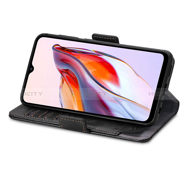 Handytasche Stand Schutzhülle Flip Leder Hülle S02D für Xiaomi Poco C55