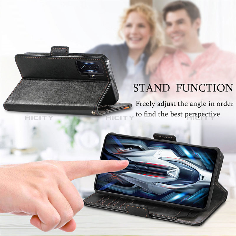 Handytasche Stand Schutzhülle Flip Leder Hülle S02D für Xiaomi Poco F4 GT 5G