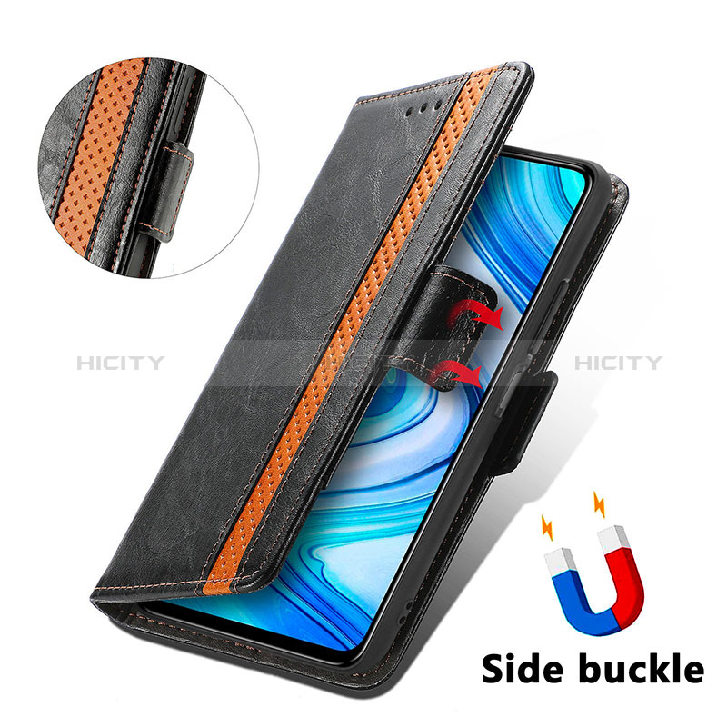 Handytasche Stand Schutzhülle Flip Leder Hülle S02D für Xiaomi Poco M2 Pro