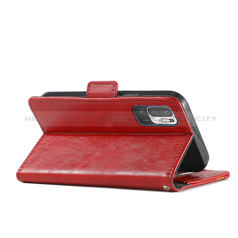 Handytasche Stand Schutzhülle Flip Leder Hülle S02D für Xiaomi POCO M3 Pro 5G groß