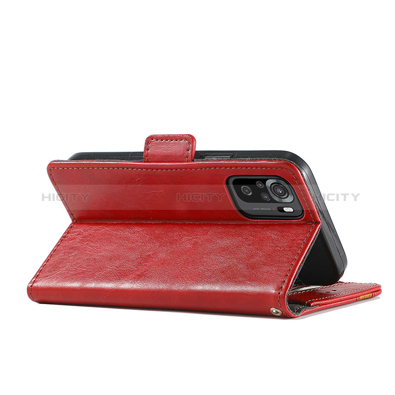 Handytasche Stand Schutzhülle Flip Leder Hülle S02D für Xiaomi Poco M5S groß