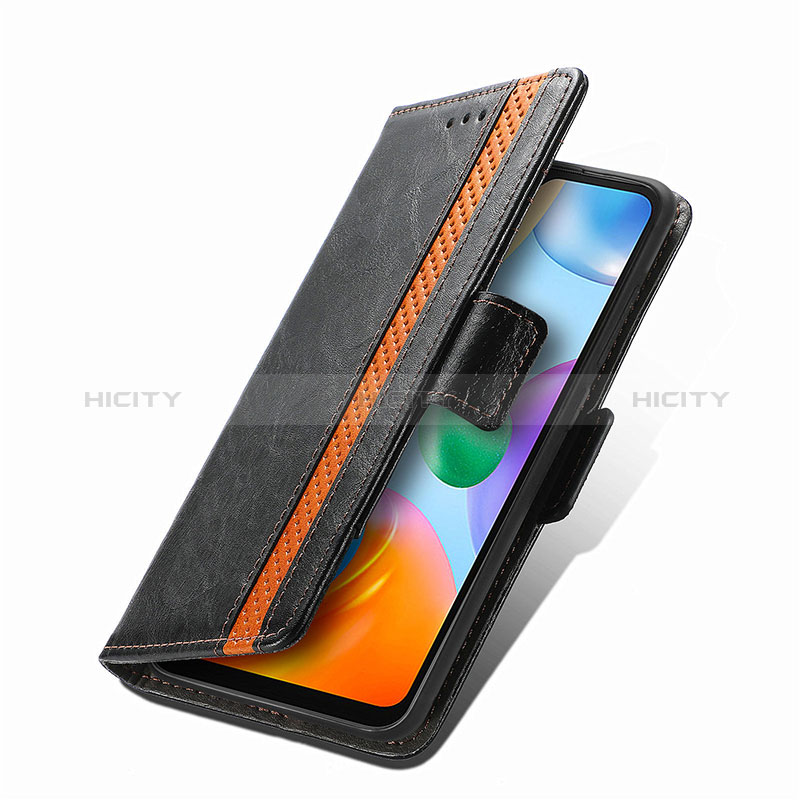 Handytasche Stand Schutzhülle Flip Leder Hülle S02D für Xiaomi Redmi 10 Power groß