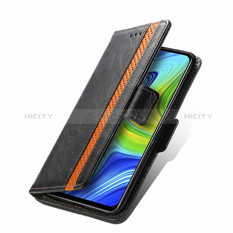 Handytasche Stand Schutzhülle Flip Leder Hülle S02D für Xiaomi Redmi 10X 4G