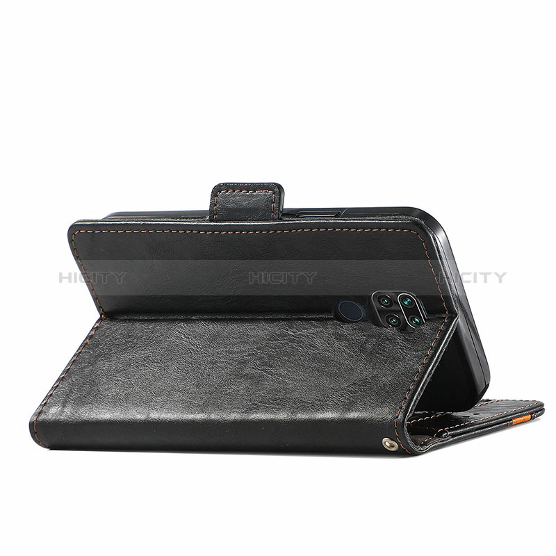 Handytasche Stand Schutzhülle Flip Leder Hülle S02D für Xiaomi Redmi 10X 4G