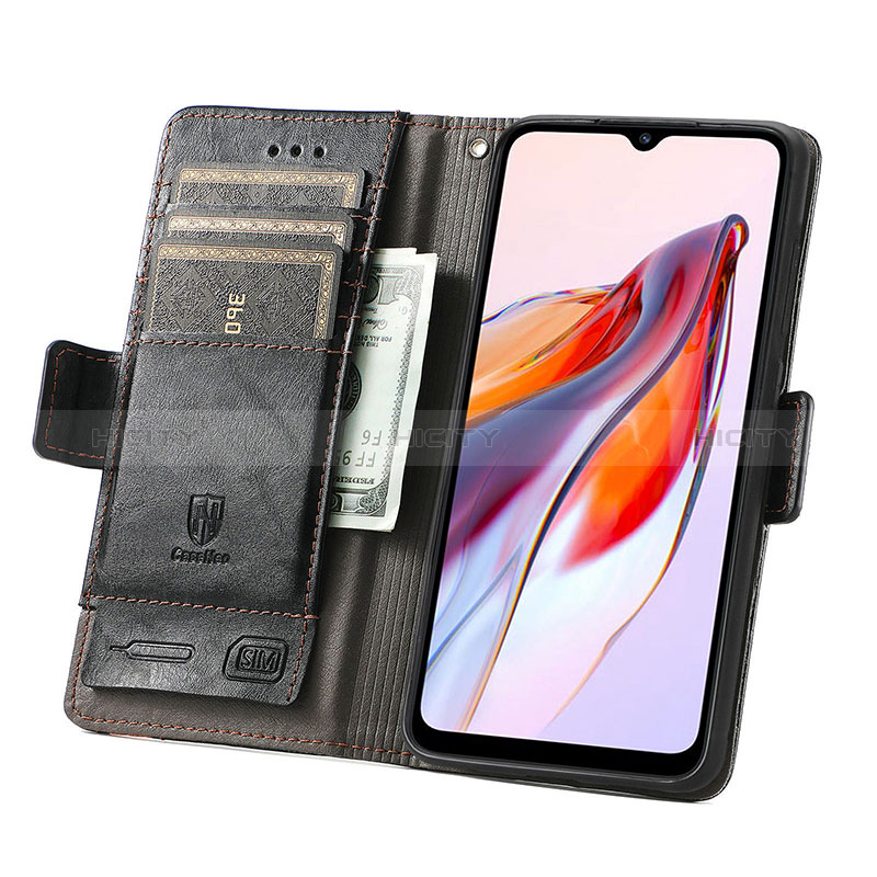 Handytasche Stand Schutzhülle Flip Leder Hülle S02D für Xiaomi Redmi 11A 4G