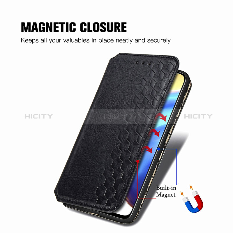 Handytasche Stand Schutzhülle Flip Leder Hülle S02D für Xiaomi Redmi K30S 5G groß