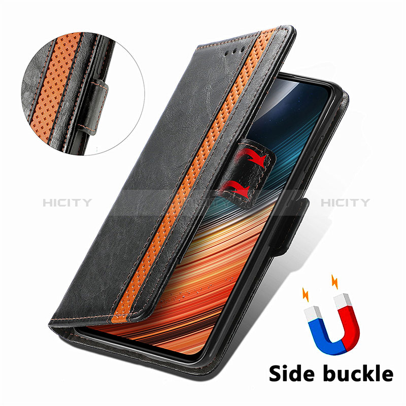 Handytasche Stand Schutzhülle Flip Leder Hülle S02D für Xiaomi Redmi K40S 5G