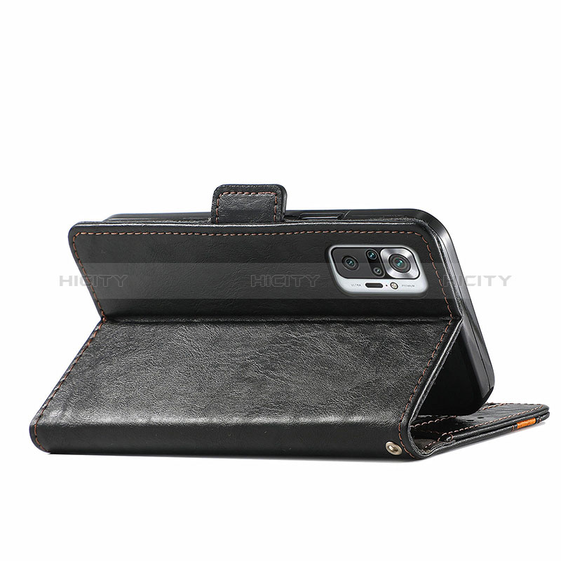 Handytasche Stand Schutzhülle Flip Leder Hülle S02D für Xiaomi Redmi Note 10 Pro 4G