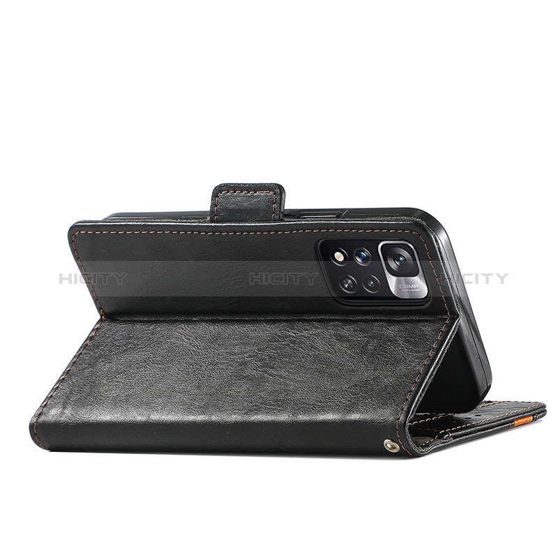 Handytasche Stand Schutzhülle Flip Leder Hülle S02D für Xiaomi Redmi Note 11 Pro+ Plus 5G