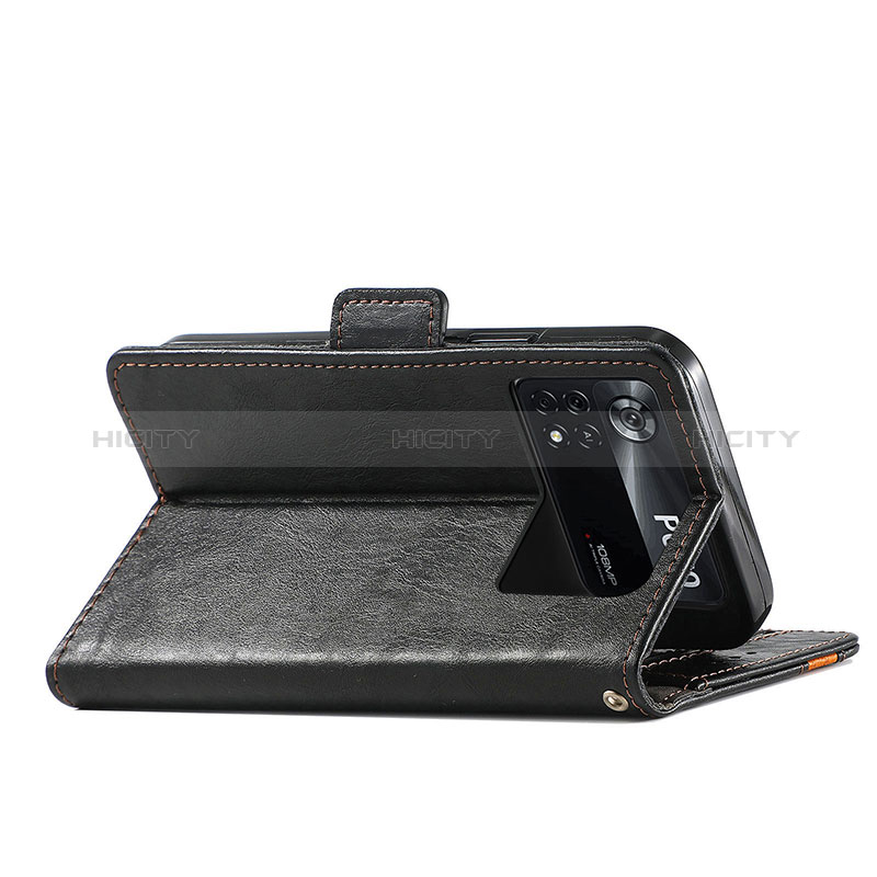 Handytasche Stand Schutzhülle Flip Leder Hülle S02D für Xiaomi Redmi Note 11E Pro 5G