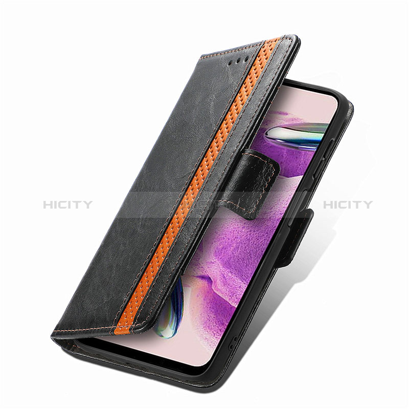 Handytasche Stand Schutzhülle Flip Leder Hülle S02D für Xiaomi Redmi Note 12S groß