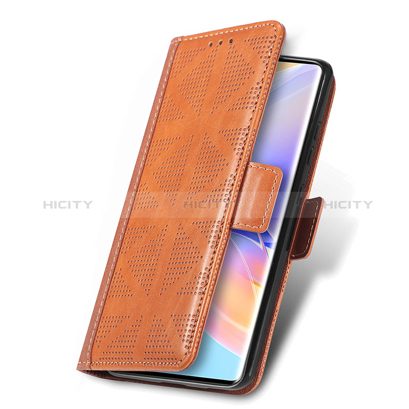 Handytasche Stand Schutzhülle Flip Leder Hülle S03D für Huawei Honor 60 SE 5G