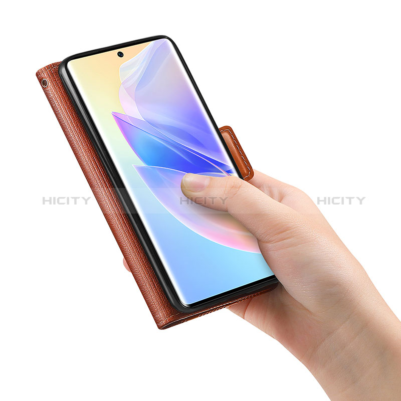 Handytasche Stand Schutzhülle Flip Leder Hülle S03D für Huawei Honor 60 SE 5G