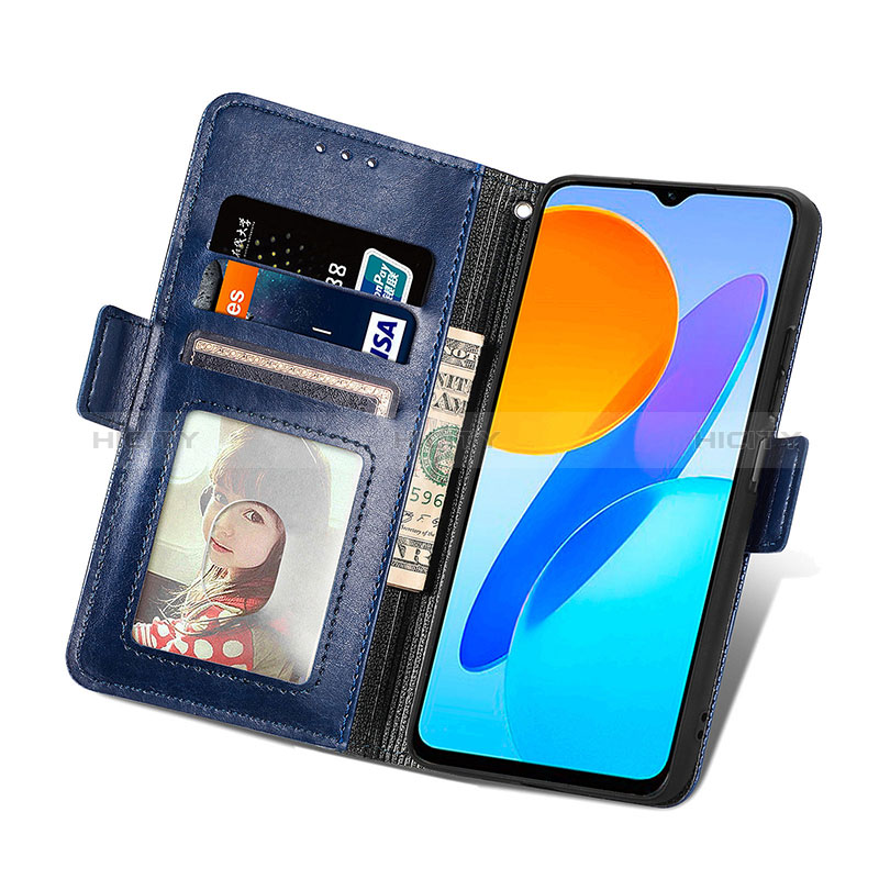 Handytasche Stand Schutzhülle Flip Leder Hülle S03D für Huawei Honor X6